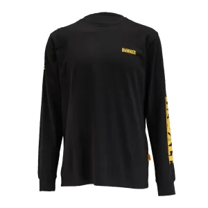 DEWALT Brand Carrier Men's Long Sleeve Cotton Poly T Shirt