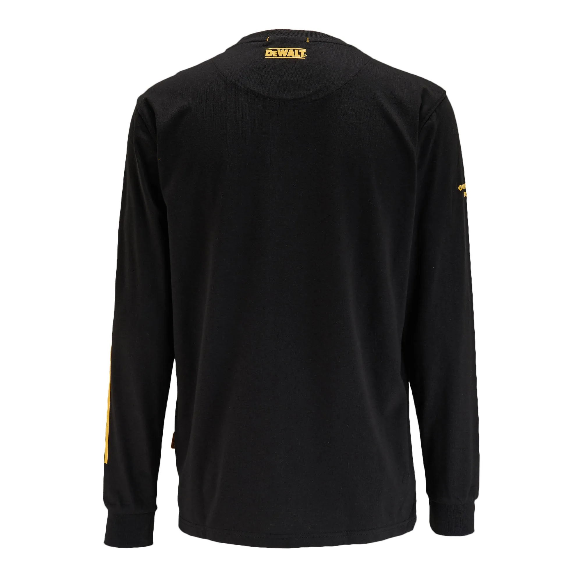 DEWALT Brand Carrier Men's Long Sleeve Cotton Poly T Shirt