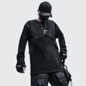 Double Layer Long Sleeve T-shirt