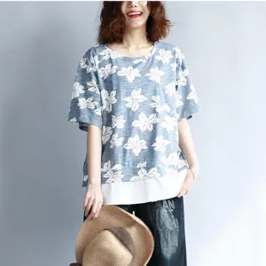 Double Layered Floral T-shirt
