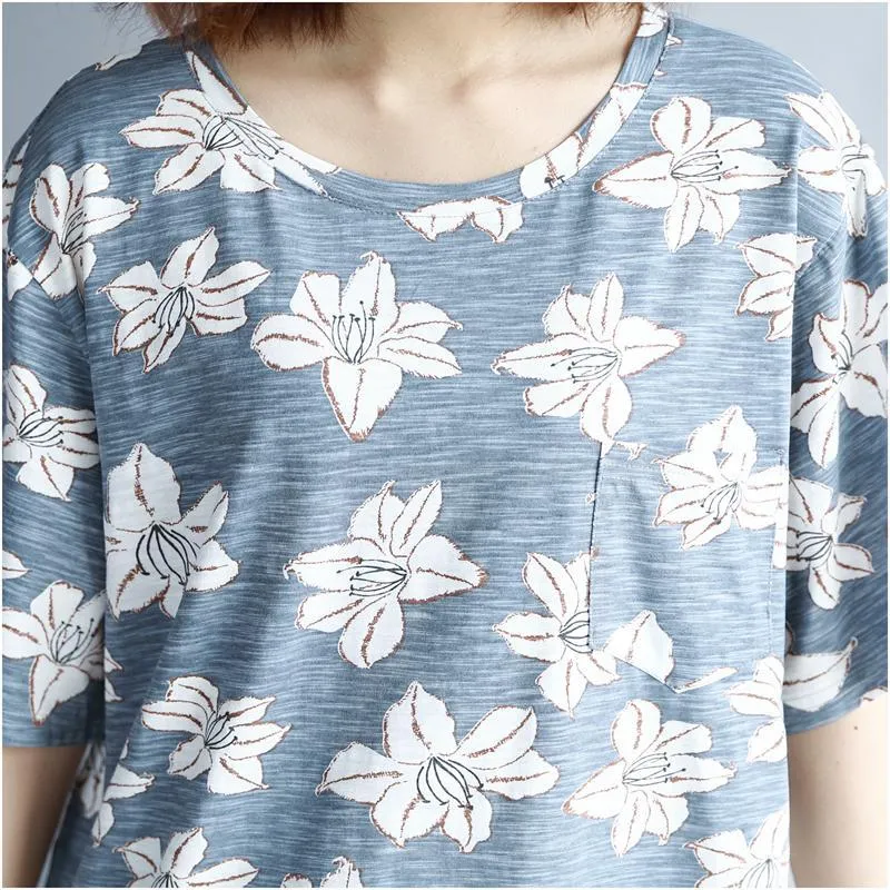 Double Layered Floral T-shirt