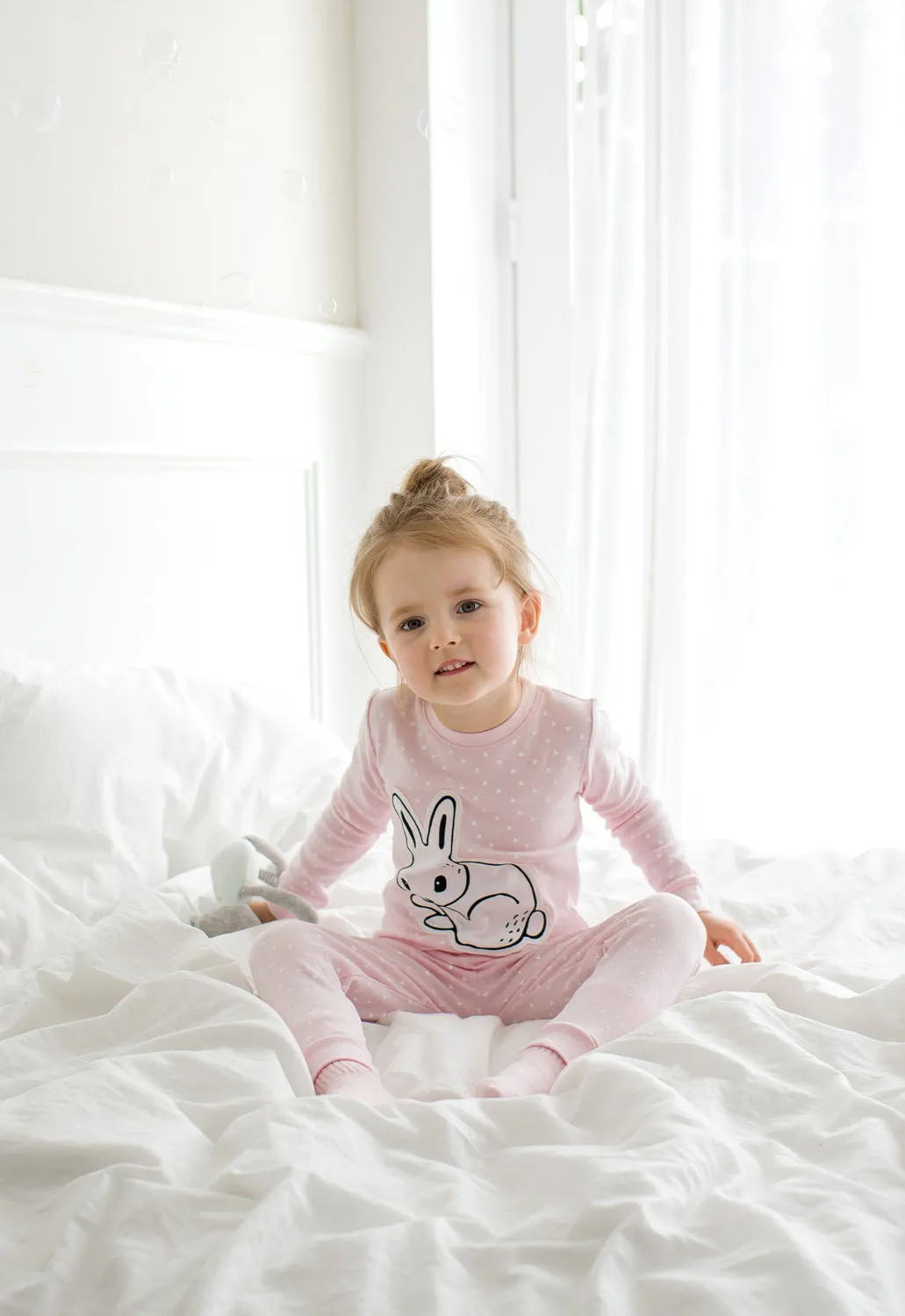 Drawing Rabbit Long Sleeve Pajama