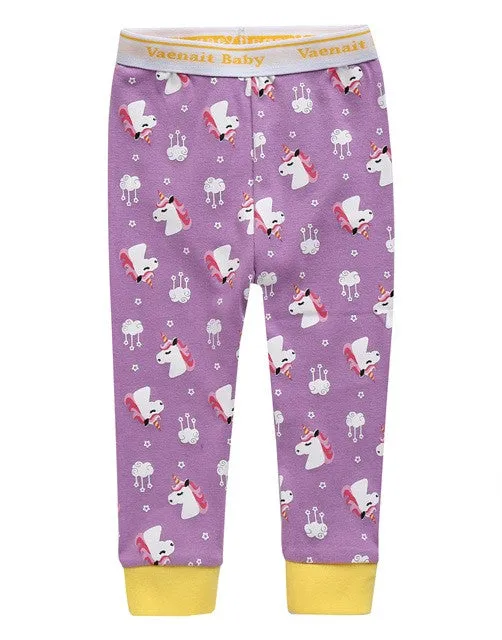 Dream Unicorn Purple Long Sleeve Pajama