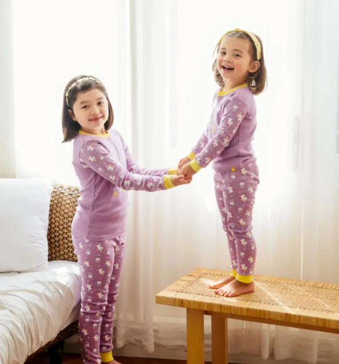 Dream Unicorn Purple Long Sleeve Pajama