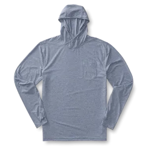 Duck Head Long Sleeve Windward Performance Hooded T-Shirt