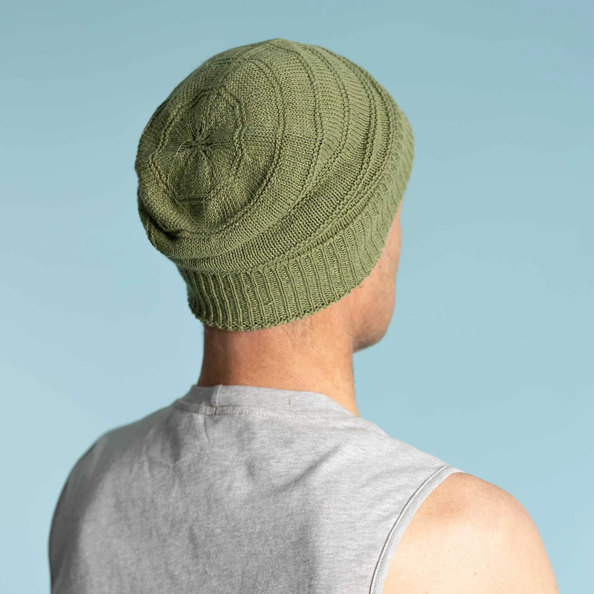 EASTSIDER 100% Organic Hemp Floppy Slouch Beanie (Unisex)