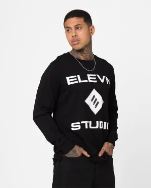 Elevn Clothing Co Studio Long Sleeve T-Shirt Black