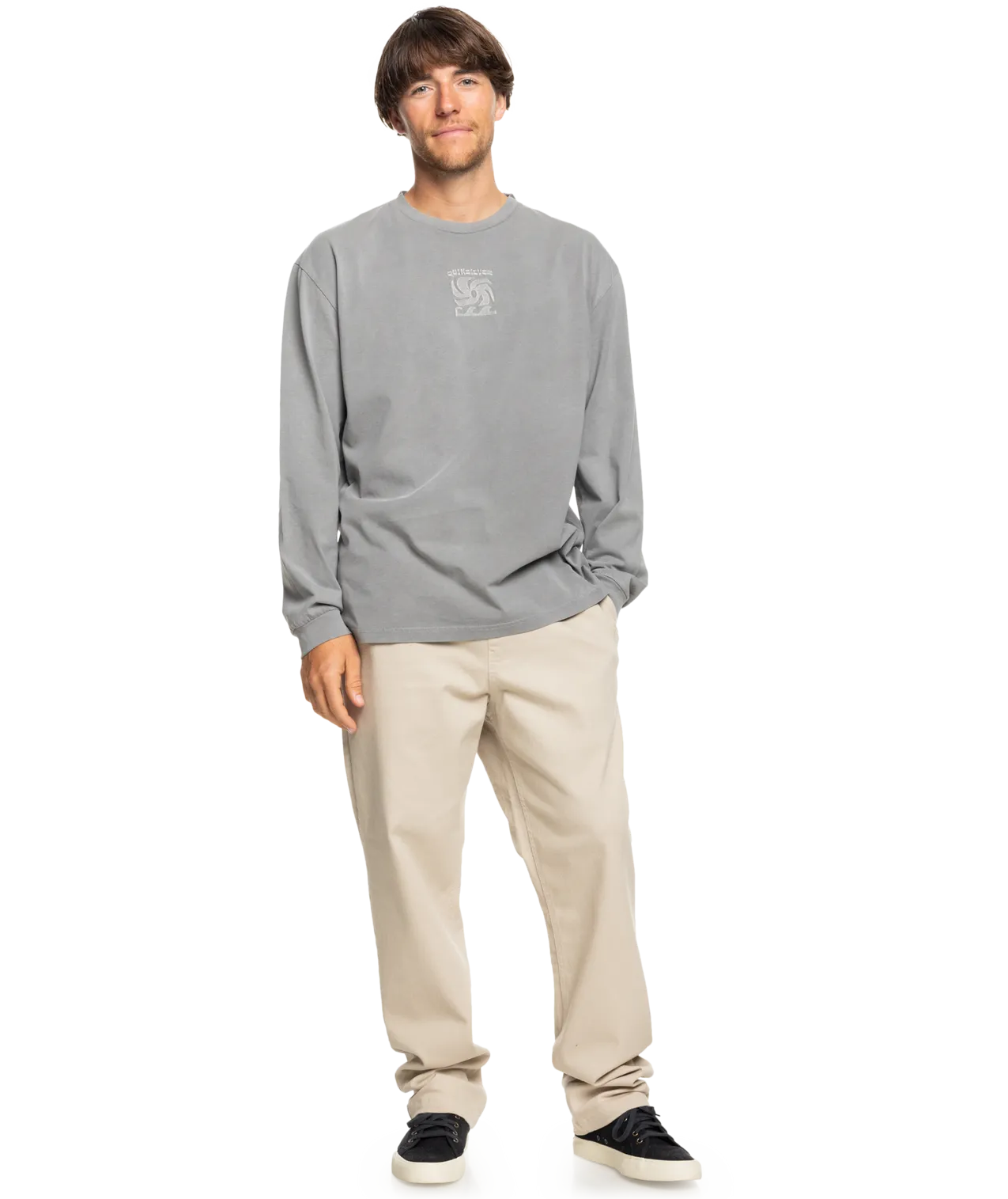 Emby Mineral Long Sleeve T-Shirt in Canteen