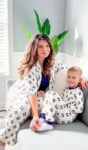 Emerson Kids 2 Piece Pant PJ - Geo