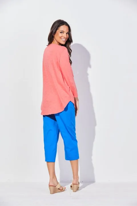 Escape by Habitat Turtles High Low Tee on Coral