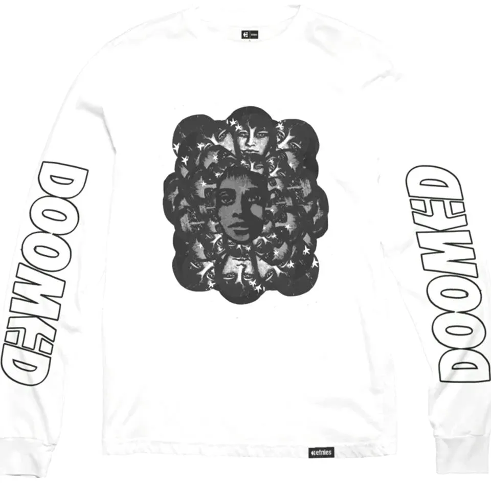 Etnies Doomed Long Sleeve T-Shirt - White