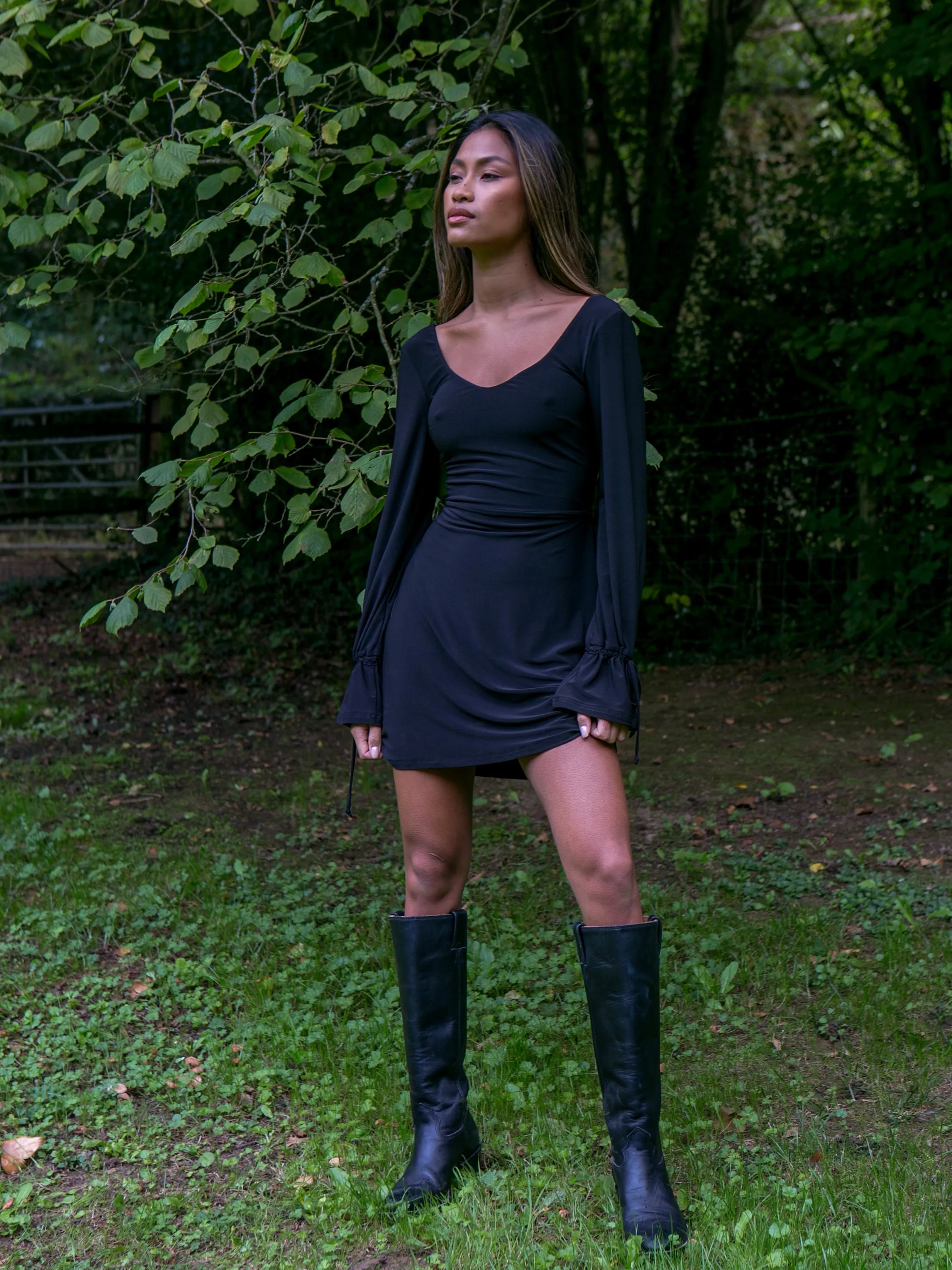 Etta Long Sleeve Mini Dress