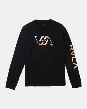 Facets Long Sleeve T-Shirt - Black