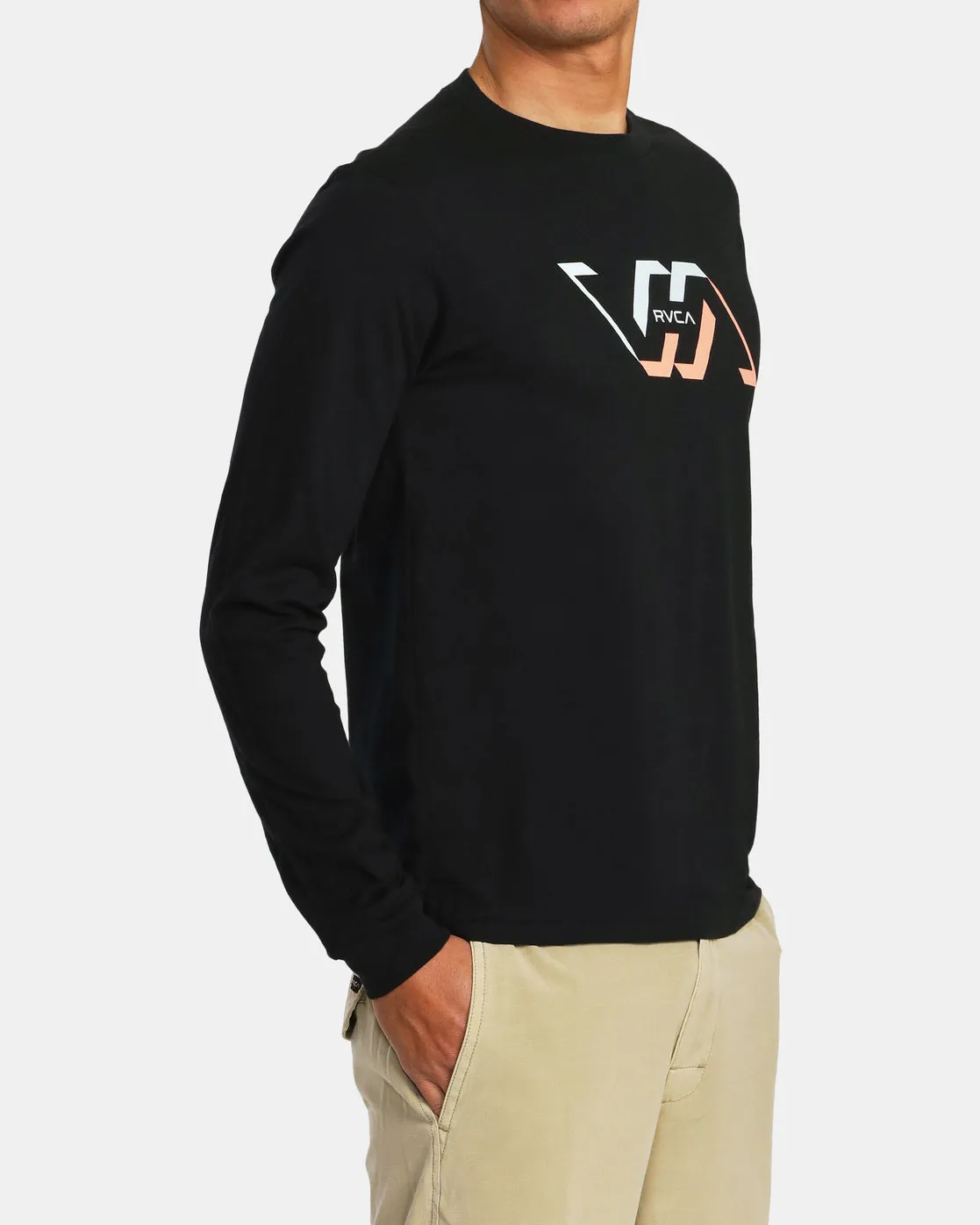 Facets Long Sleeve T-Shirt - Black