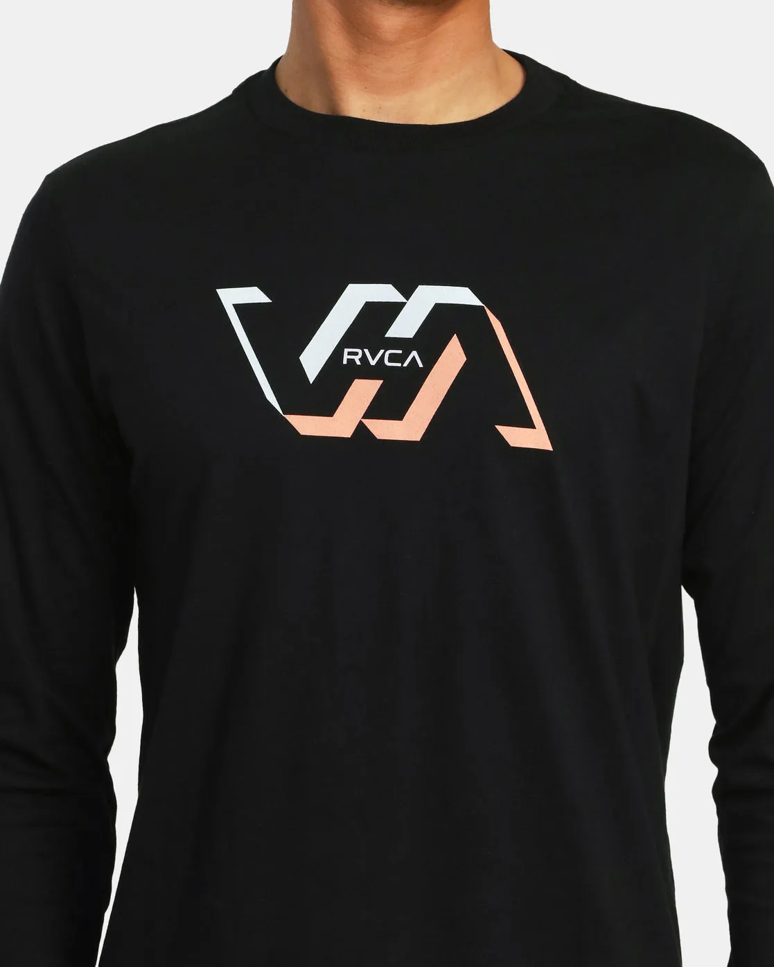 Facets Long Sleeve T-Shirt - Black