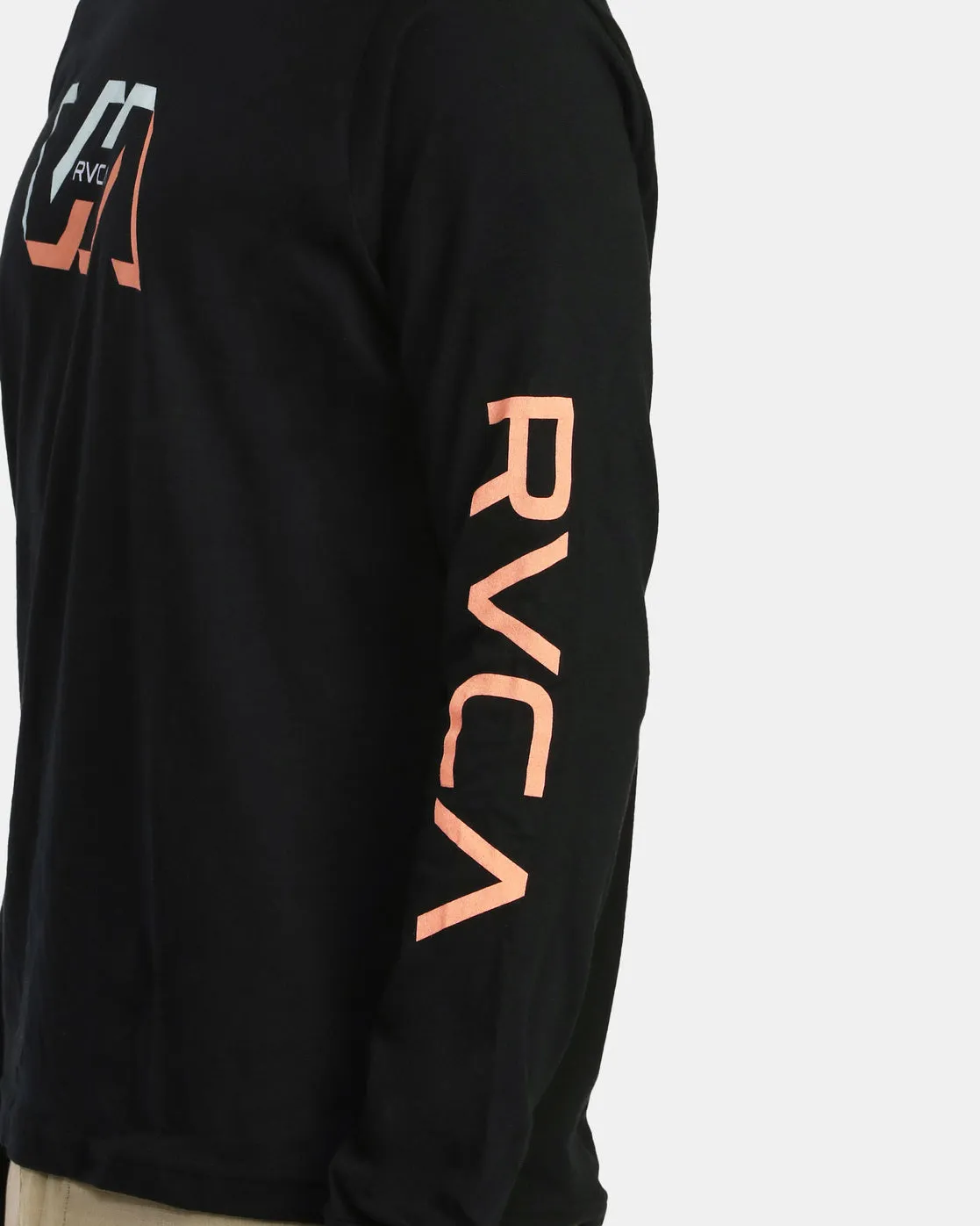 Facets Long Sleeve T-Shirt - Black