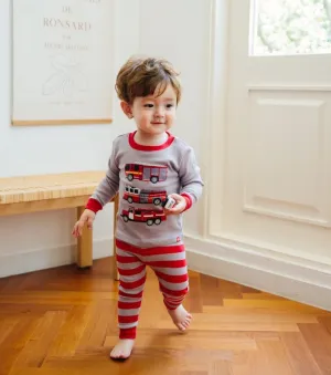 Fire Engine Long Sleeve Pajama