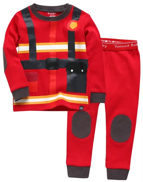 Fire Fighter Long Sleeve Pajama