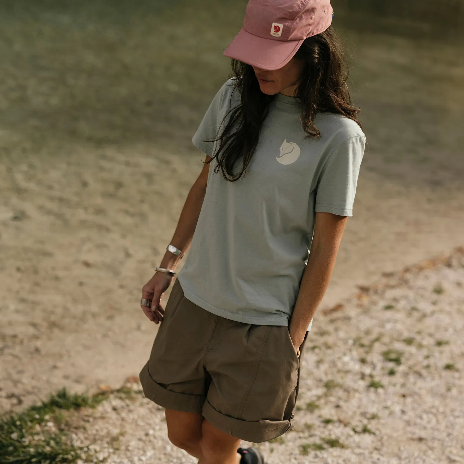 Fjällräven Women&#x27;s Walk With Nature T-Shirt Flame Orange | Buy Fjällräven Women&#x27;s Walk With Nature T-Shirt Flame Orange here | Outnorth