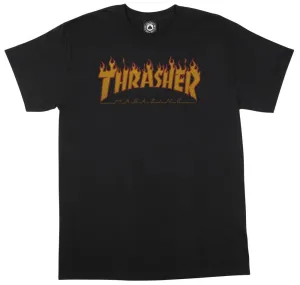 Flame Halftone T Shirt