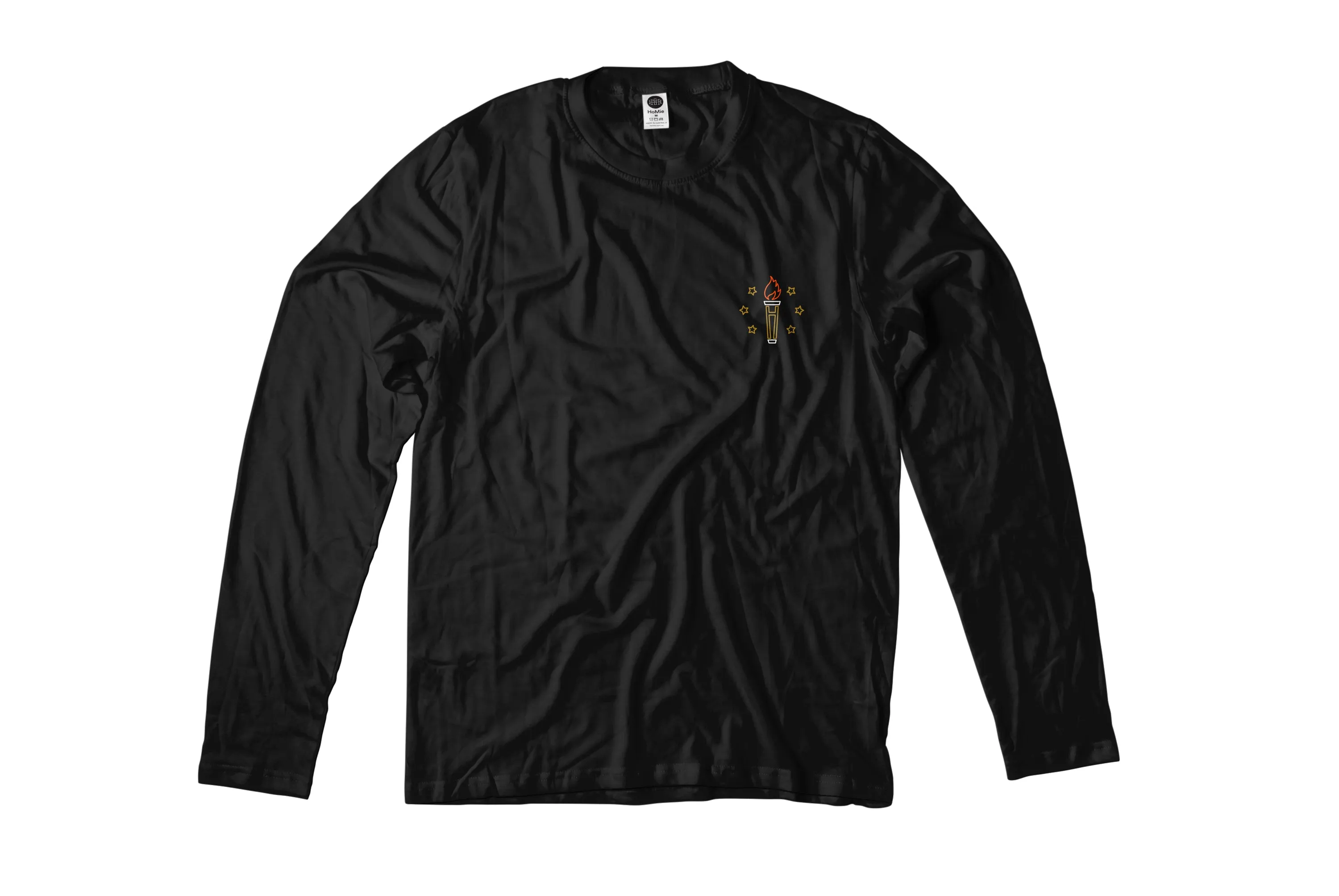 Flame Long Sleeve - Black