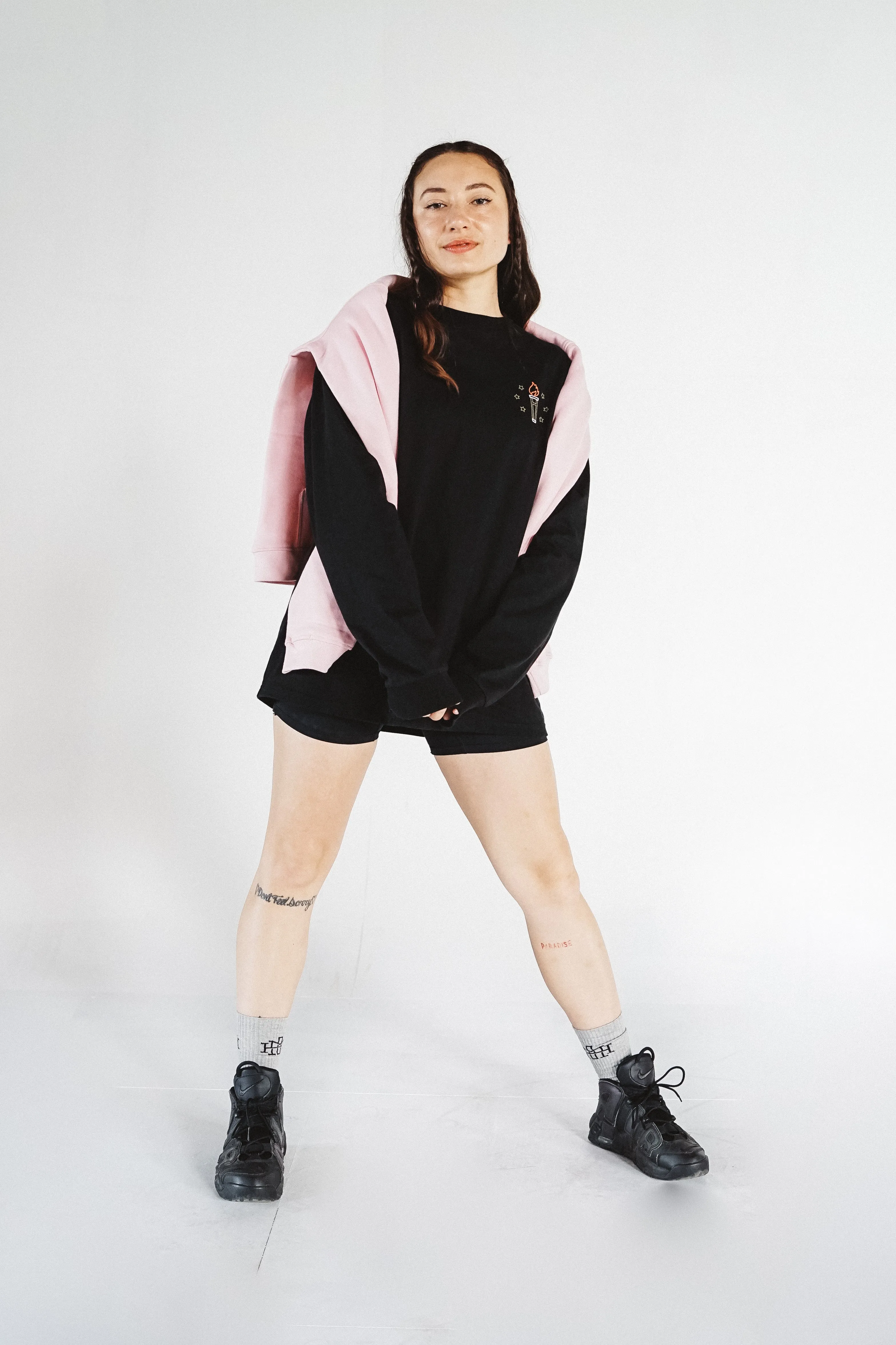 Flame Long Sleeve - Black