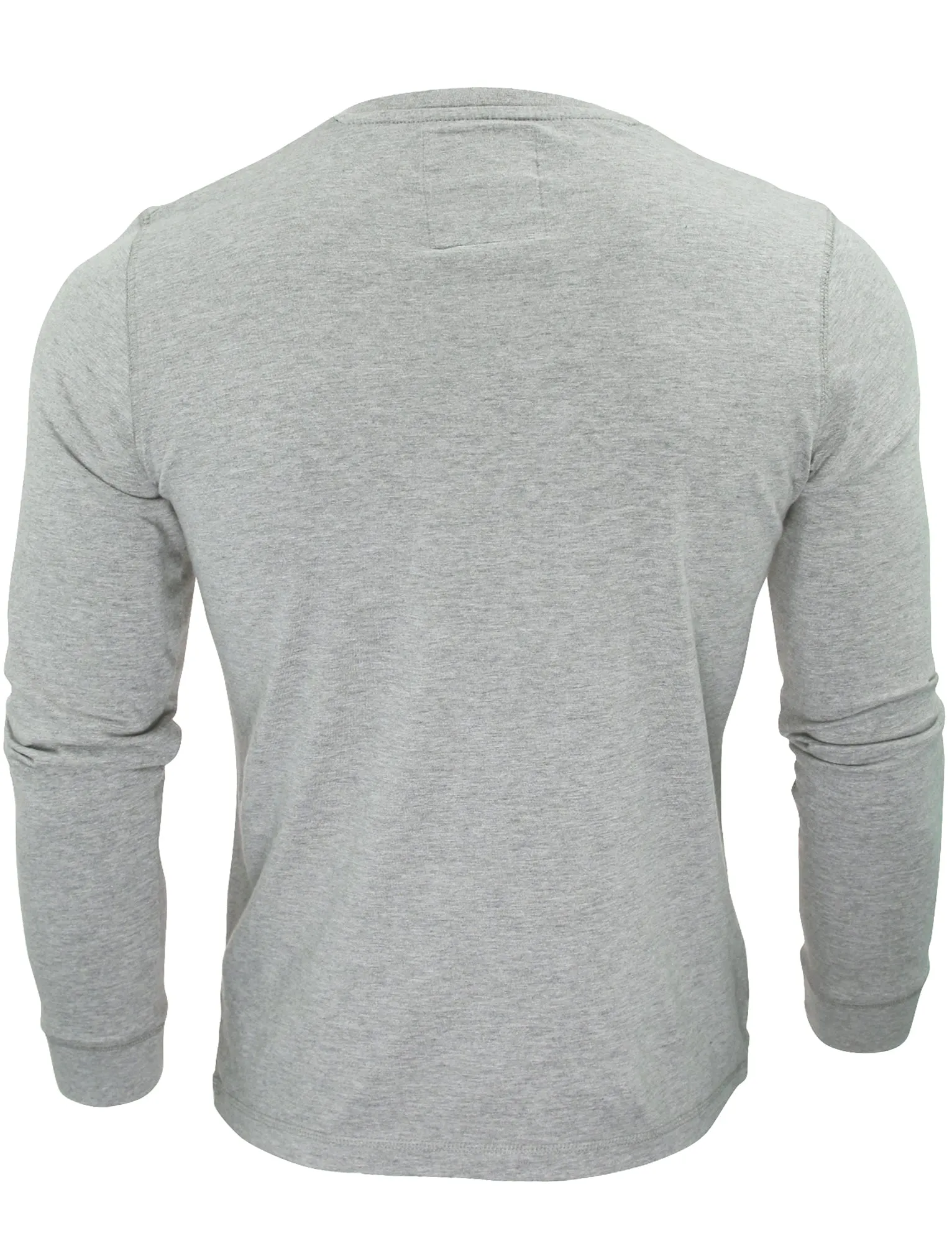 Floura Long Sleeve Top with Pocket in Light Grey Marl - Dissident