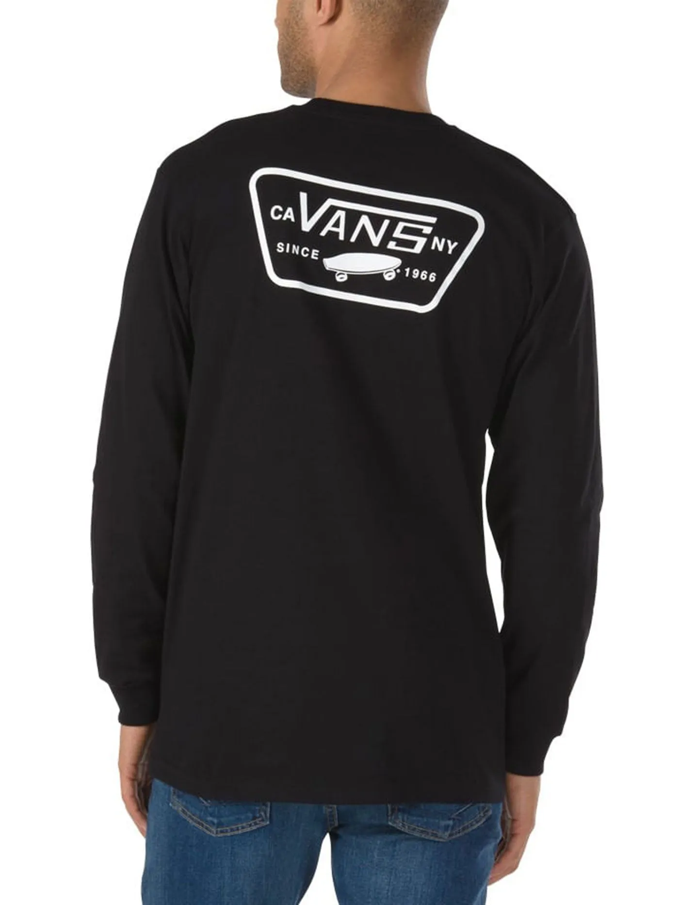 Full Patch Back Long Sleeve T-Shirt
