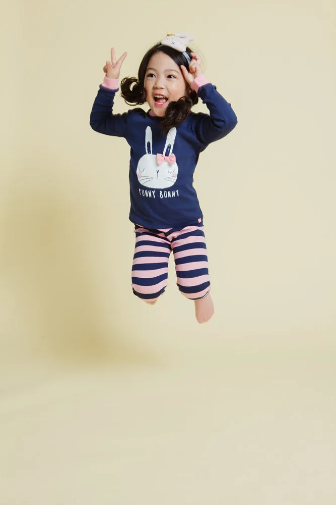 Funny Bunny Long Sleeve Pajama