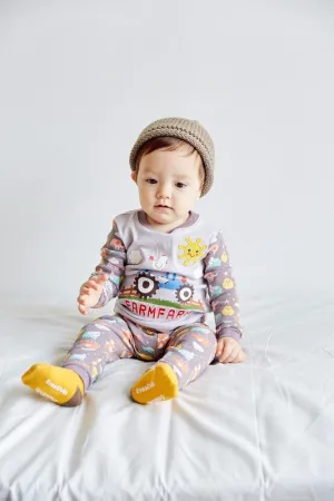 Funny Farmfarm Long Sleeve Pajamas