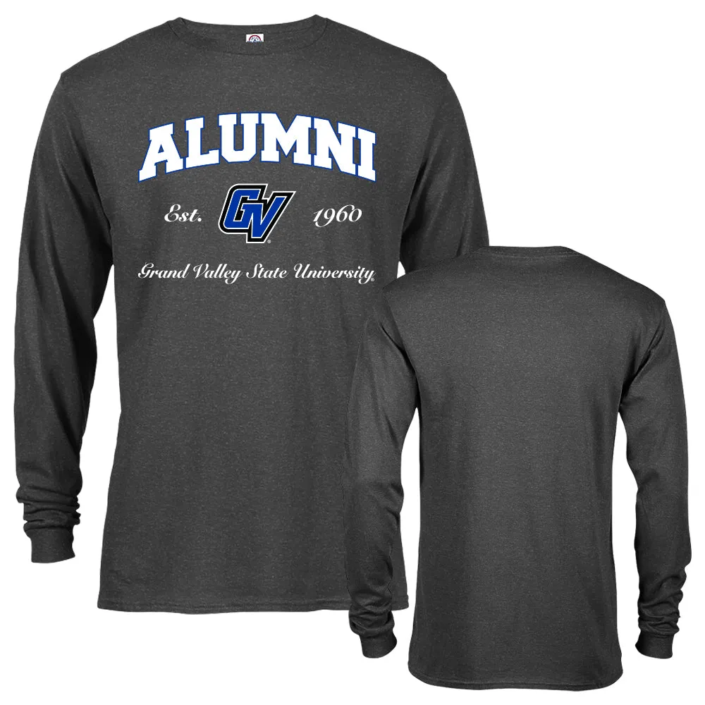 Grand Valley State University Lakers GVST Alumni Logo Long Sleeve T-Shirt