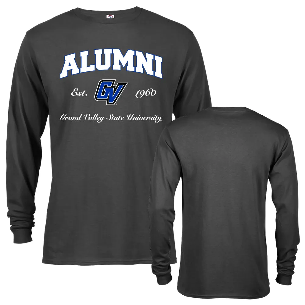 Grand Valley State University Lakers GVST Alumni Logo Long Sleeve T-Shirt