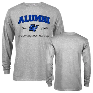 Grand Valley State University Lakers GVST Alumni Logo Long Sleeve T-Shirt