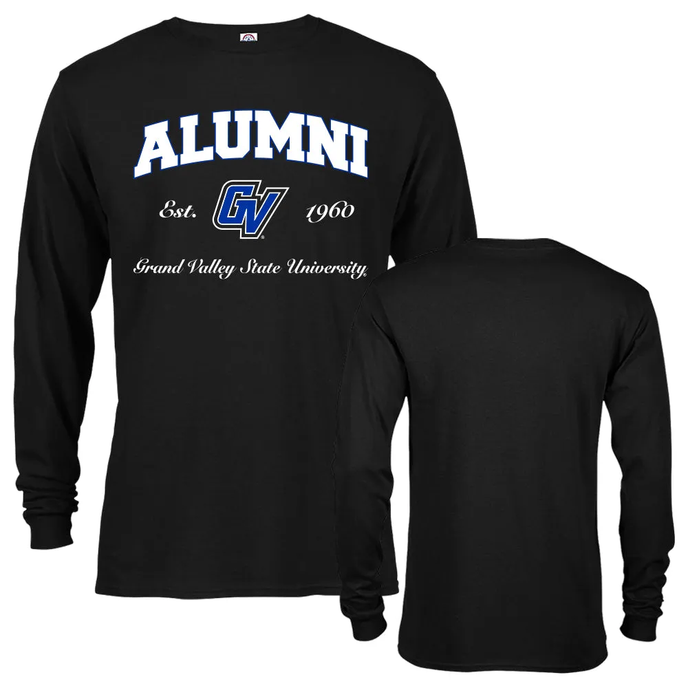 Grand Valley State University Lakers GVST Alumni Logo Long Sleeve T-Shirt