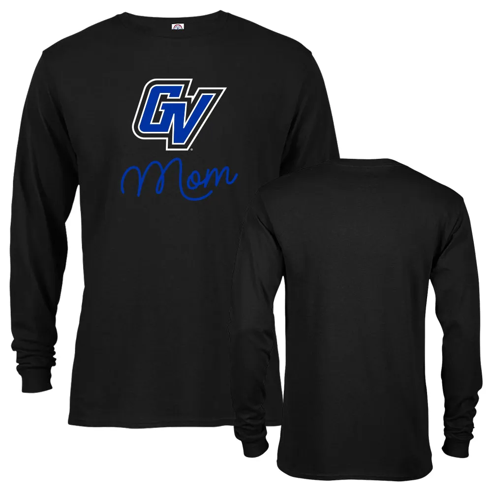 Grand Valley State University Lakers Mom Logo Mother Long Sleeve T-Shirt