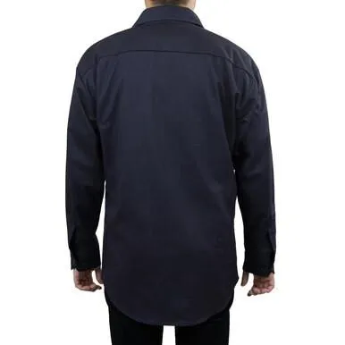 GRIT Twill Work Shirt Navy