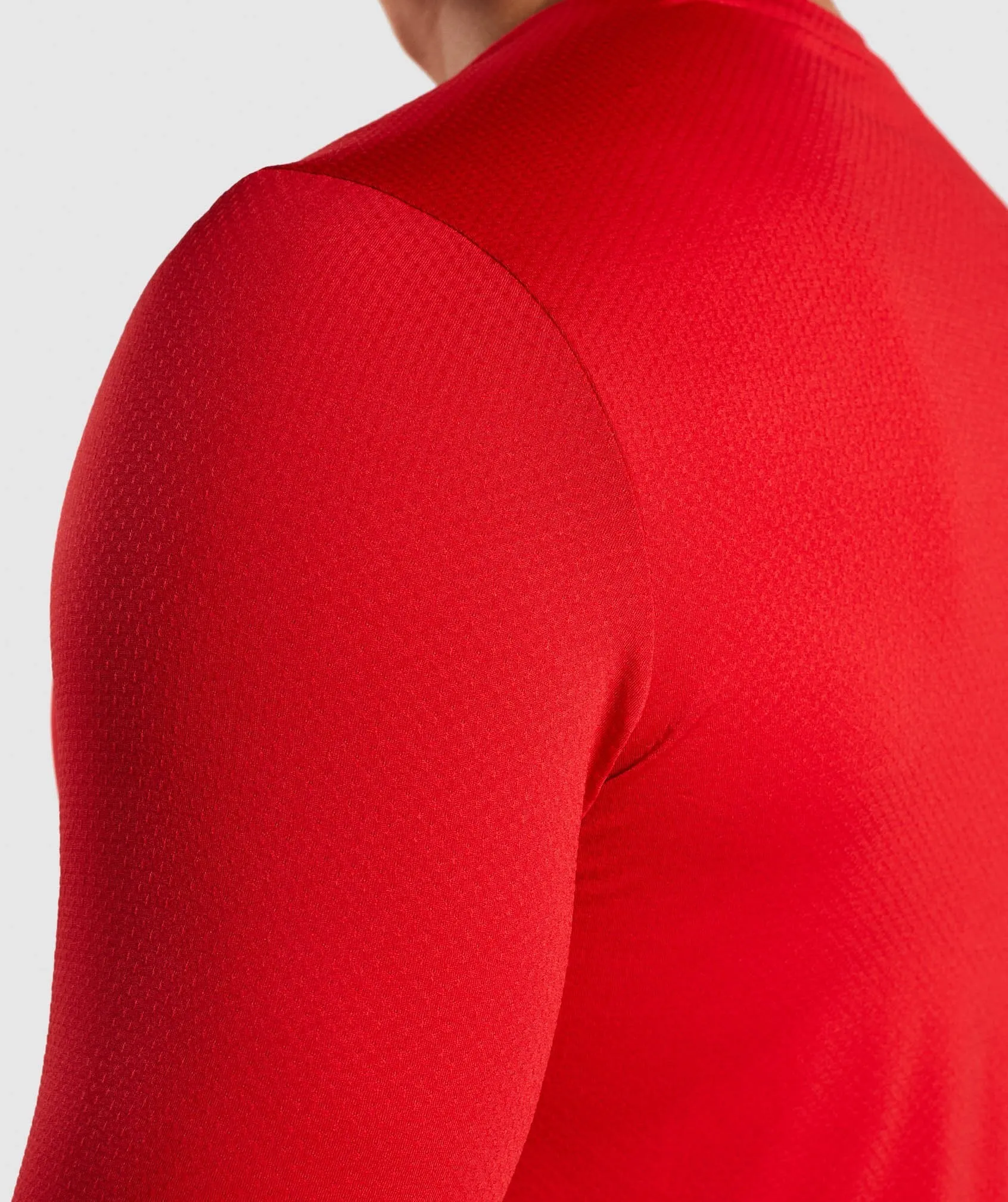 Gymshark Speed Long Sleeve T-Shirt - Red