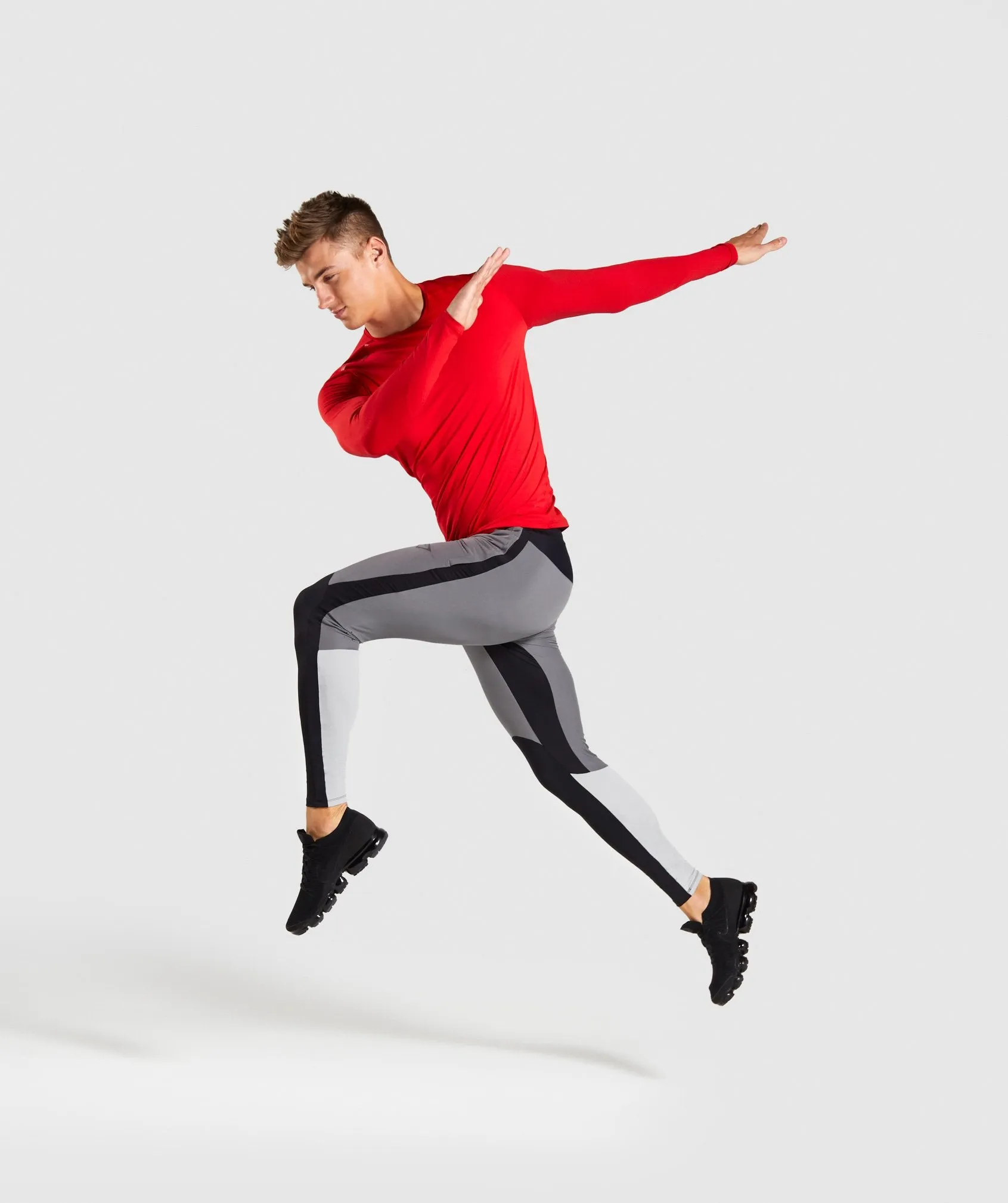 Gymshark Speed Long Sleeve T-Shirt - Red