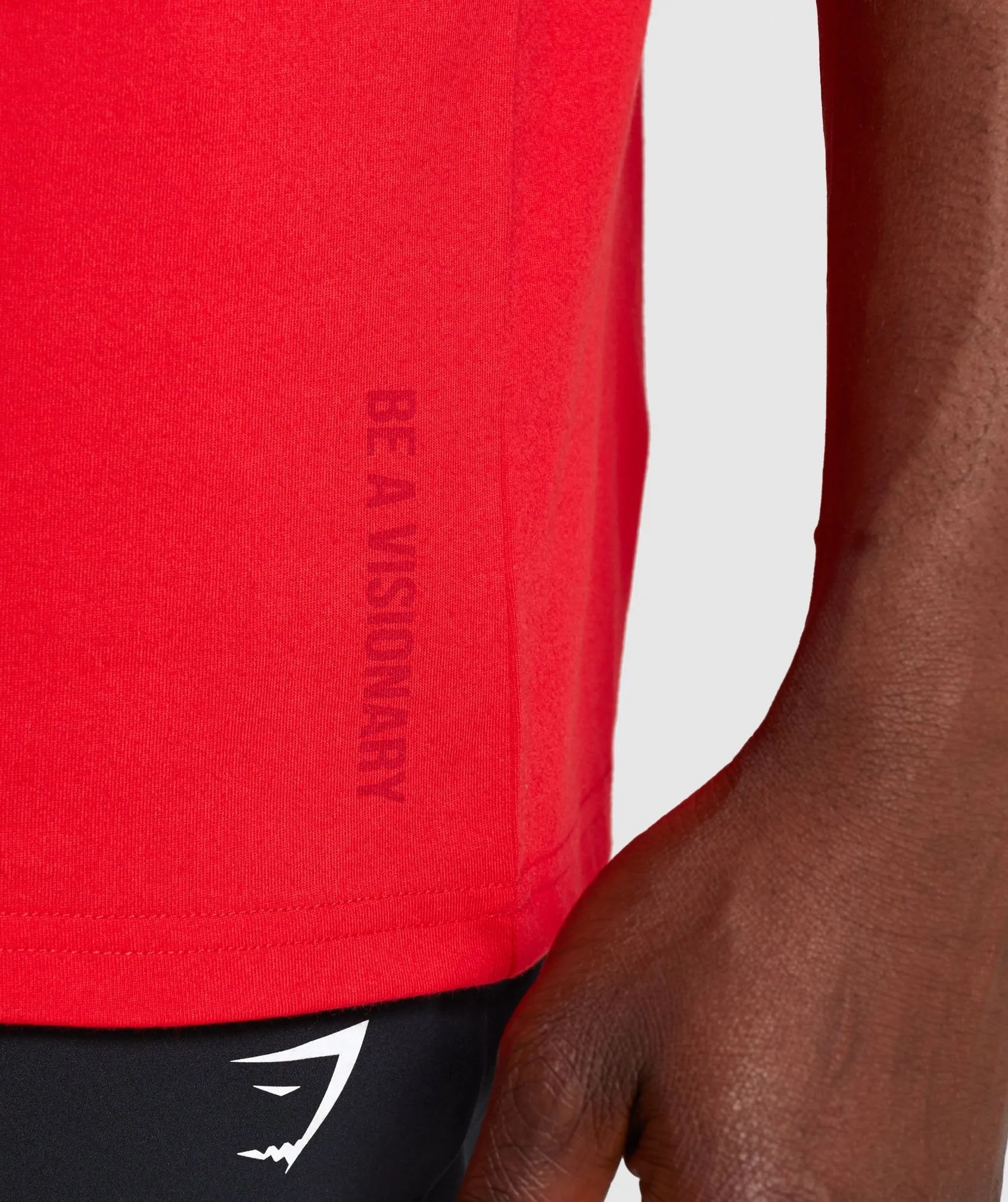 Gymshark Tonal T-Shirt - Red