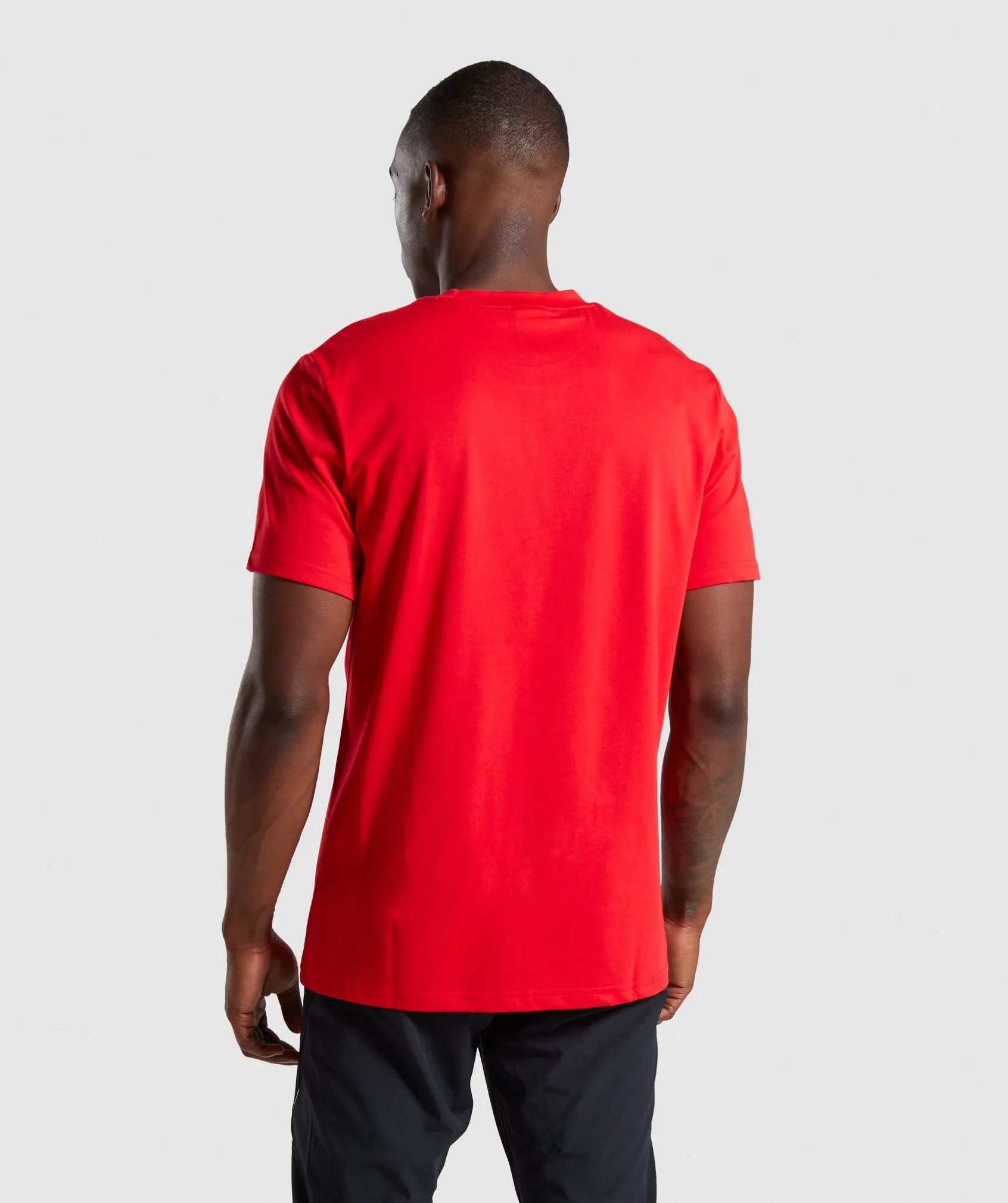 Gymshark Tonal T-Shirt - Red