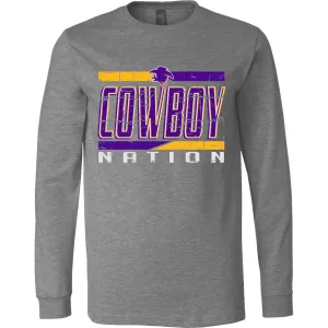 Hardin Simmons University Cowboys - Nation Long Sleeve T-Shirt