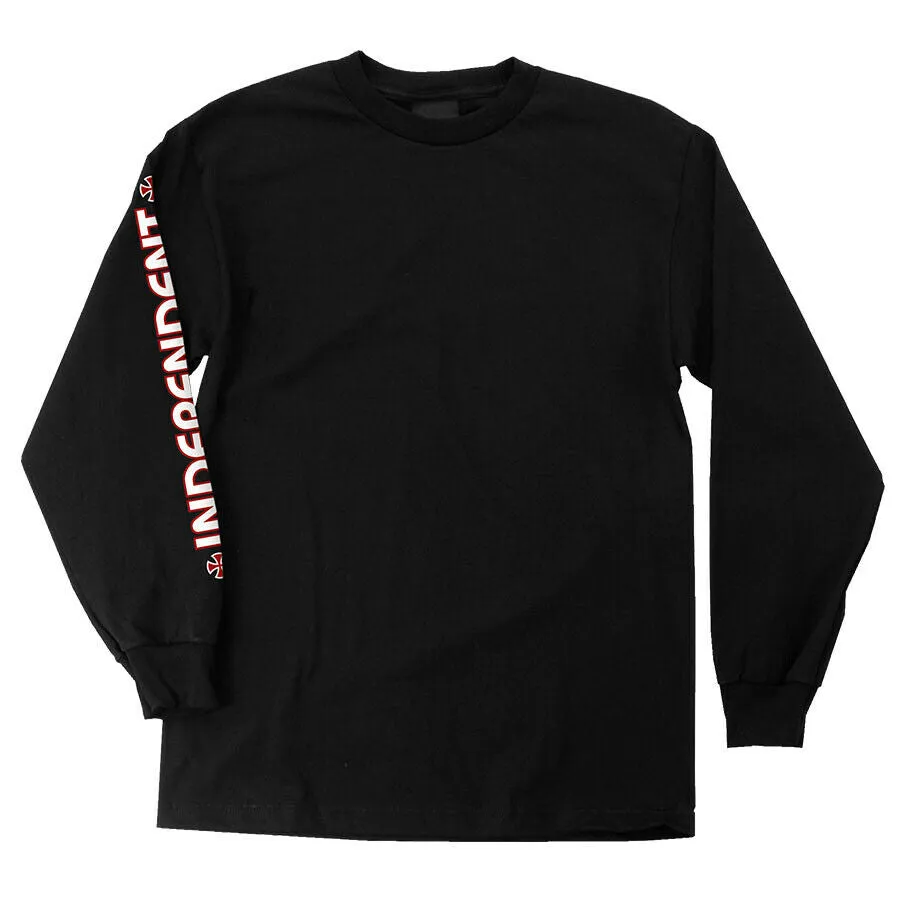 Independent Men's Bar/Cross Long Sleeve T-Shirt