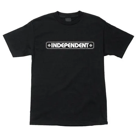 INDEPENDENT T-SHIRT REBAR CROSS BLACK