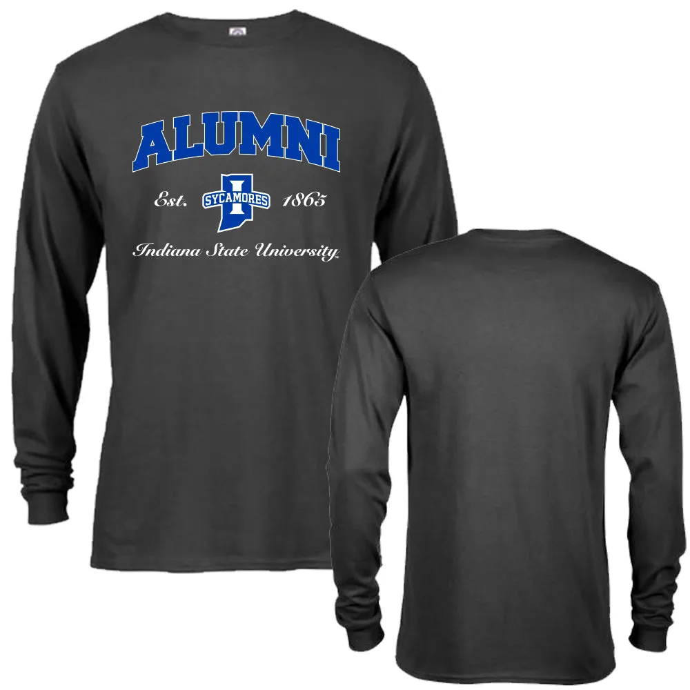 Indiana State University Indiana State Sycamores Alumni Logo Long Sleeve T-Shirt