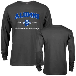 Indiana State University Indiana State Sycamores Alumni Logo Long Sleeve T-Shirt