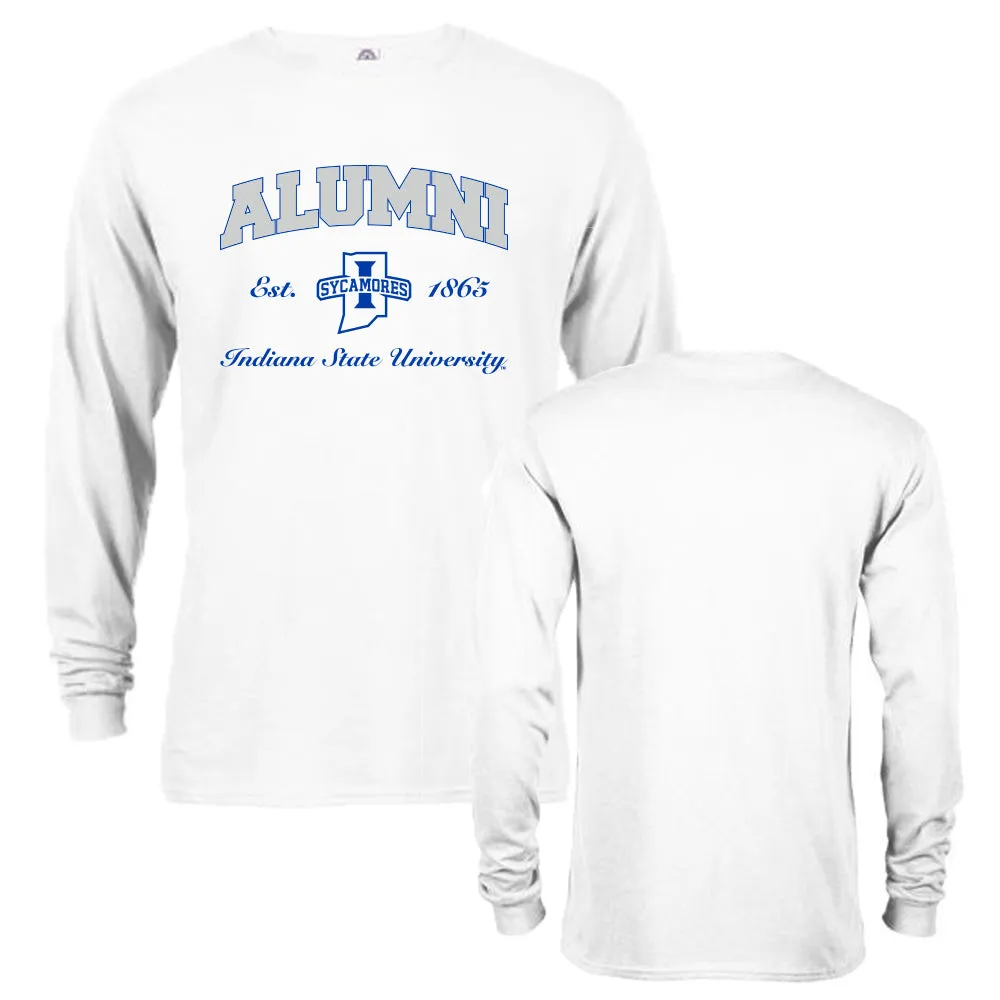 Indiana State University Indiana State Sycamores Alumni Logo Long Sleeve T-Shirt