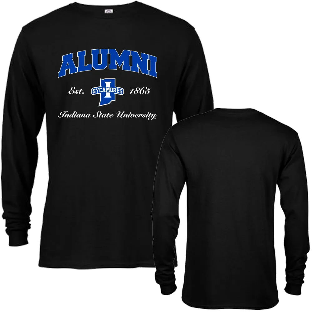 Indiana State University Indiana State Sycamores Alumni Logo Long Sleeve T-Shirt