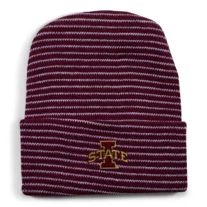 Iowa State Stripe Knit Cap