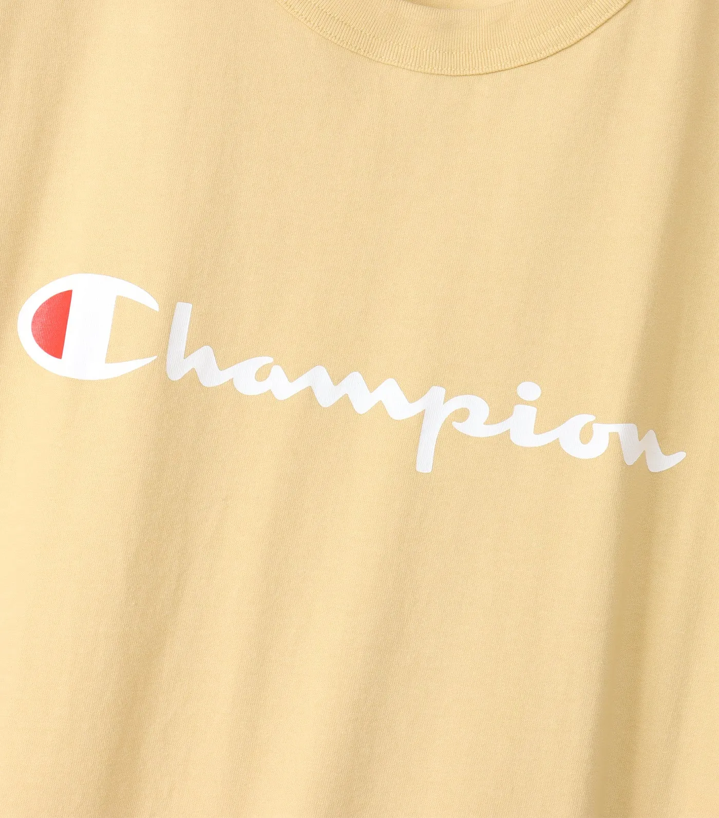 Japan Line Short Sleeve T-shirt Light Yellow