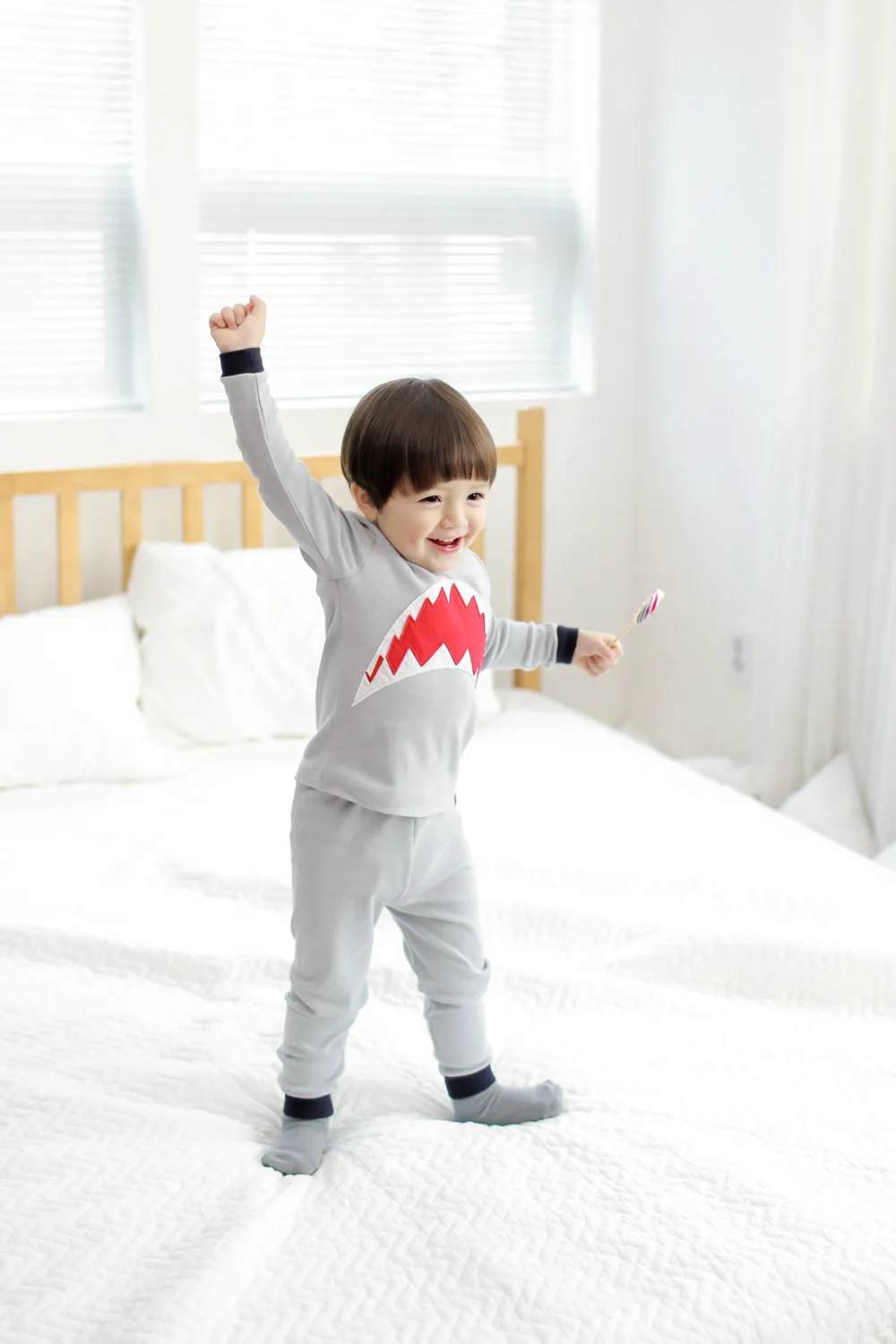 Jaws Meta Long Sleeve Pajama